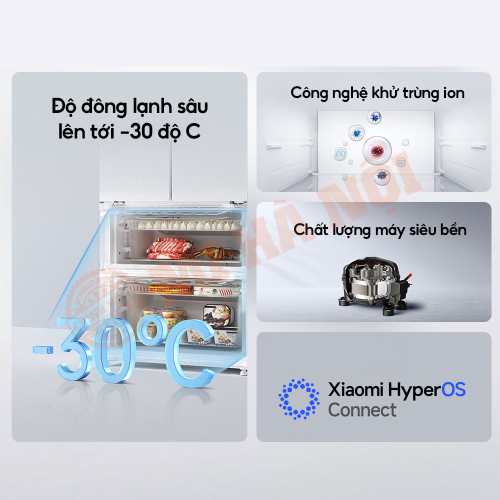 Ưu điểm tủ lạnh Xiaomi Mijia 508L kiểu Pháp