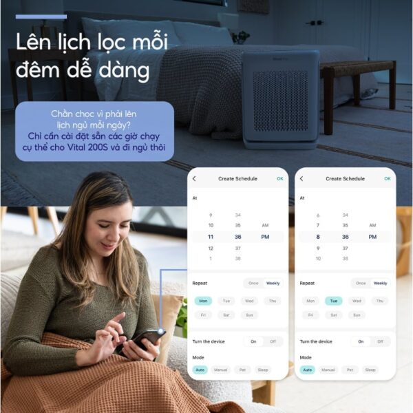 Máy Lọc Không Khí Levoit Vital 200S