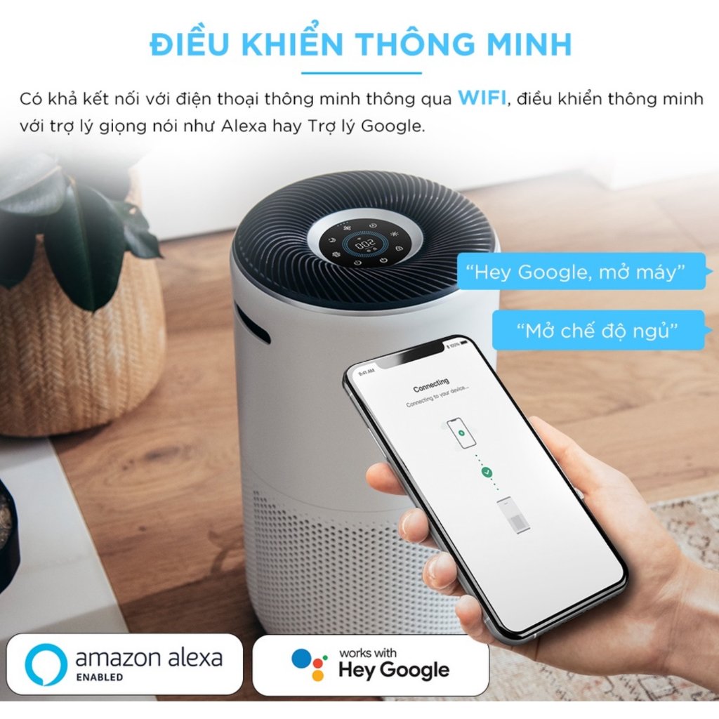 Điều khiển từ xa thông qua ứng dụng VeSync