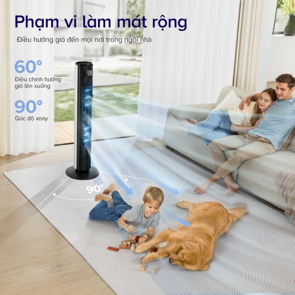 Phạm vi làm mát rộng