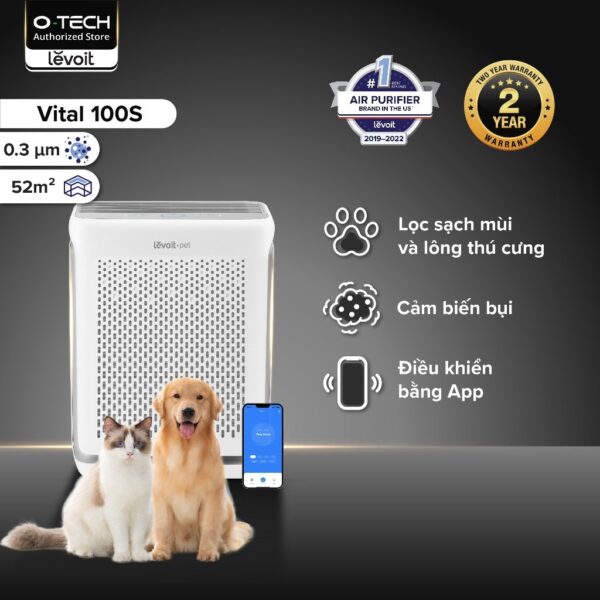 Máy Lọc Không Khí Levoit Vital 100S