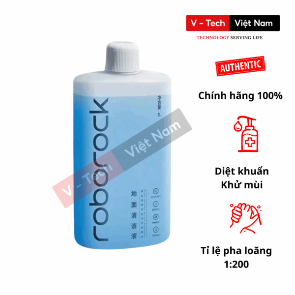 Nước lau sàn chuyên dụng Roborock – Chai 1L