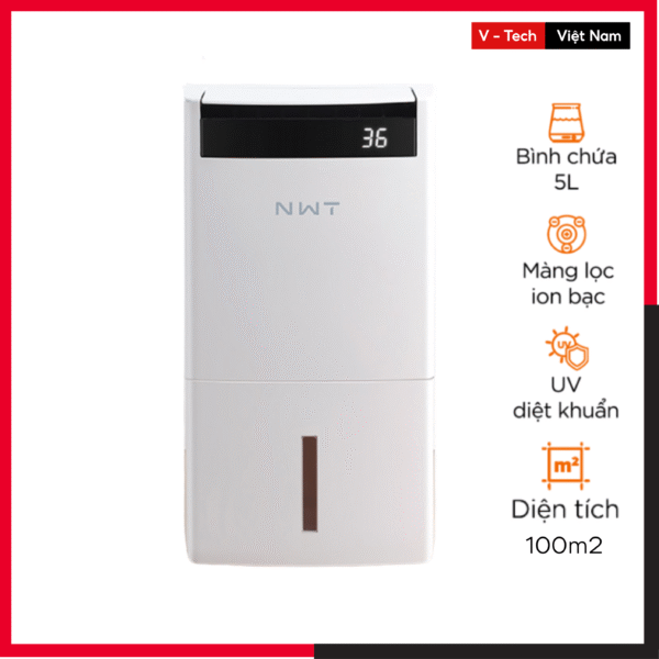 Máy Hút Ẩm Xiaomi NWT 24L Thông Minh