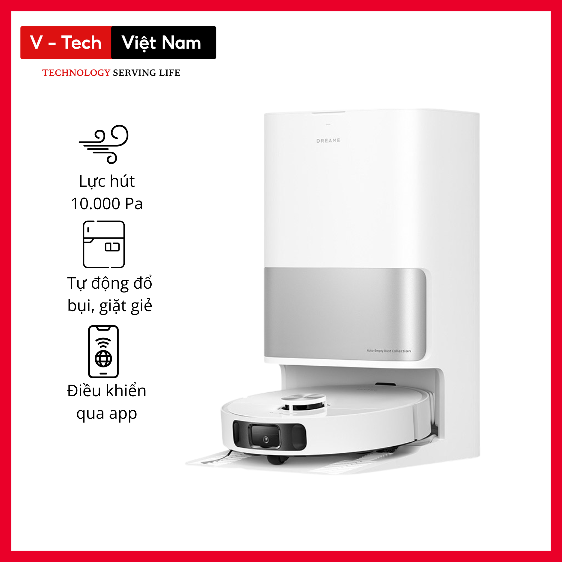 Robot hút bụi lau nhà Dreame L10s Ultra Gen 2 – Hàng Chính Hãng