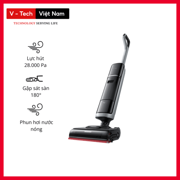 Máy hút bụi lau nhà cầm tay Dreame H16 Pro Steam – Hàng Chính Hãng