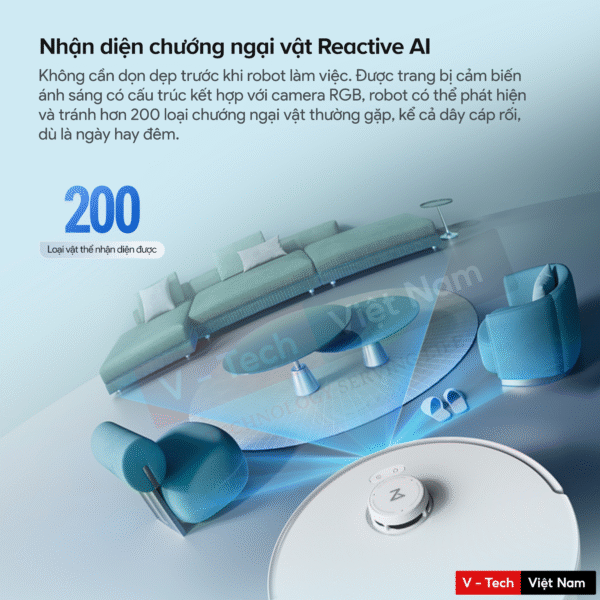 Robot Hút Bụi Lau Nhà Roborock Qrevo Curv 2 Flow