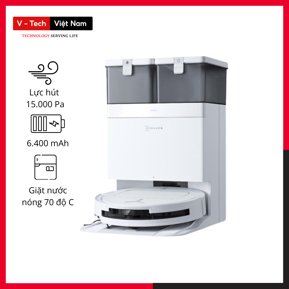 Robot hút bụi Ecovacs Deebot T50 Pro OMNI