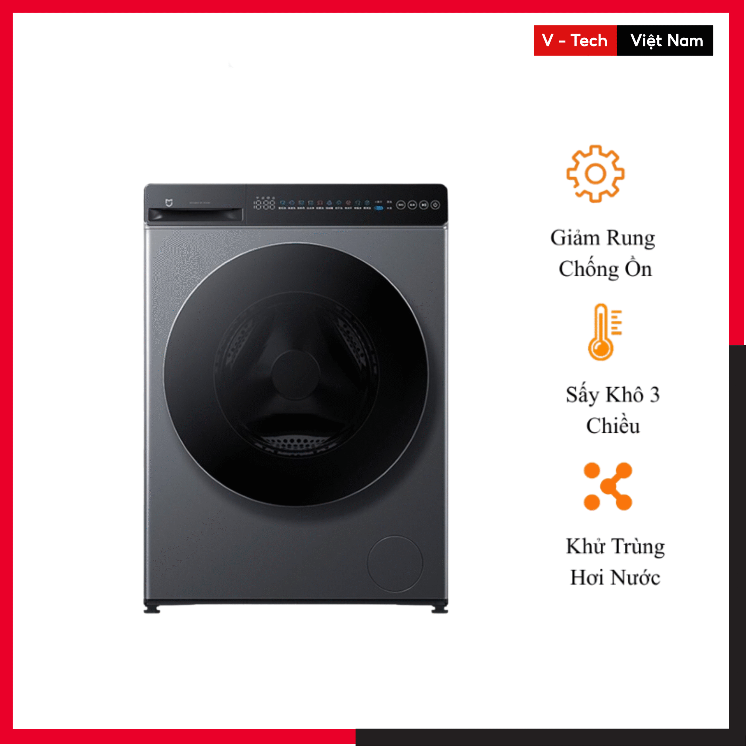 Máy giặt sấy Xiaomi Mijia MJ101 2026 Giặt 12kg, sấy 9kg