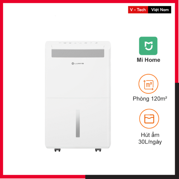 Máy hút ẩm 30L Lumias D6S-30L – Hàng Chính Hãng