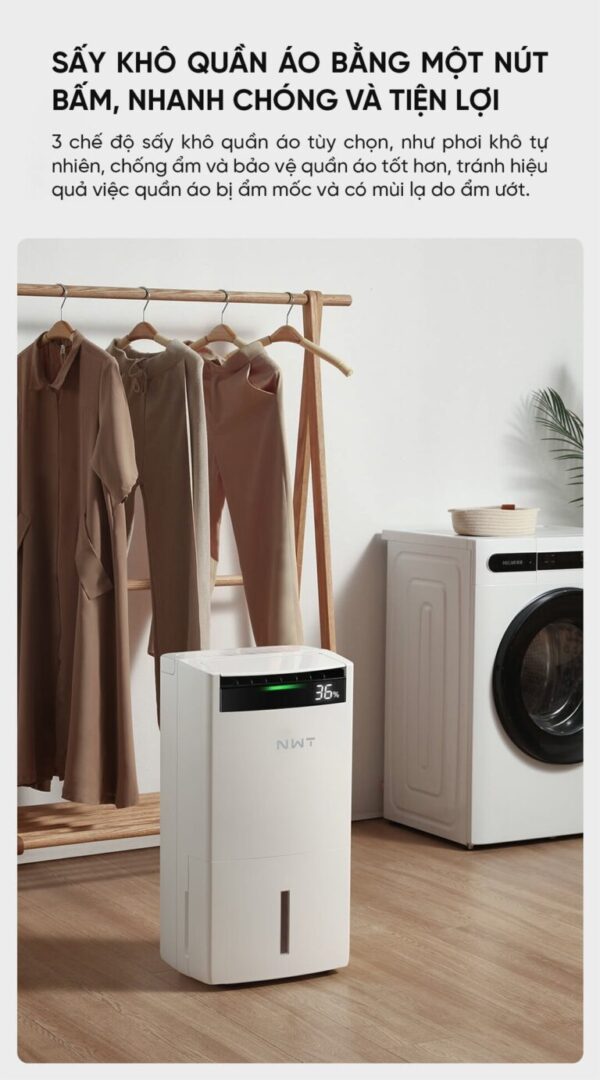 Máy Hút Ẩm Xiaomi NWT 24L Thông Minh