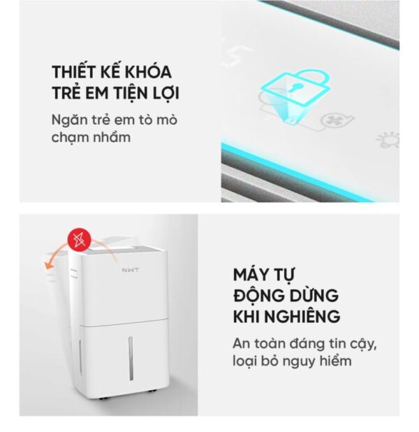 Máy Hút Ẩm Xiaomi NWT 30L Thông Minh