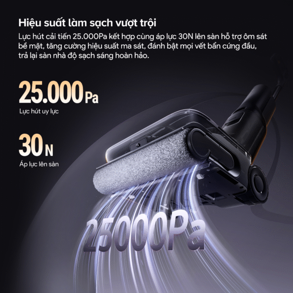 Máy hút bụi lau nhà cầm tay Roborock F25 ACE Pro – Bản Quốc Tế