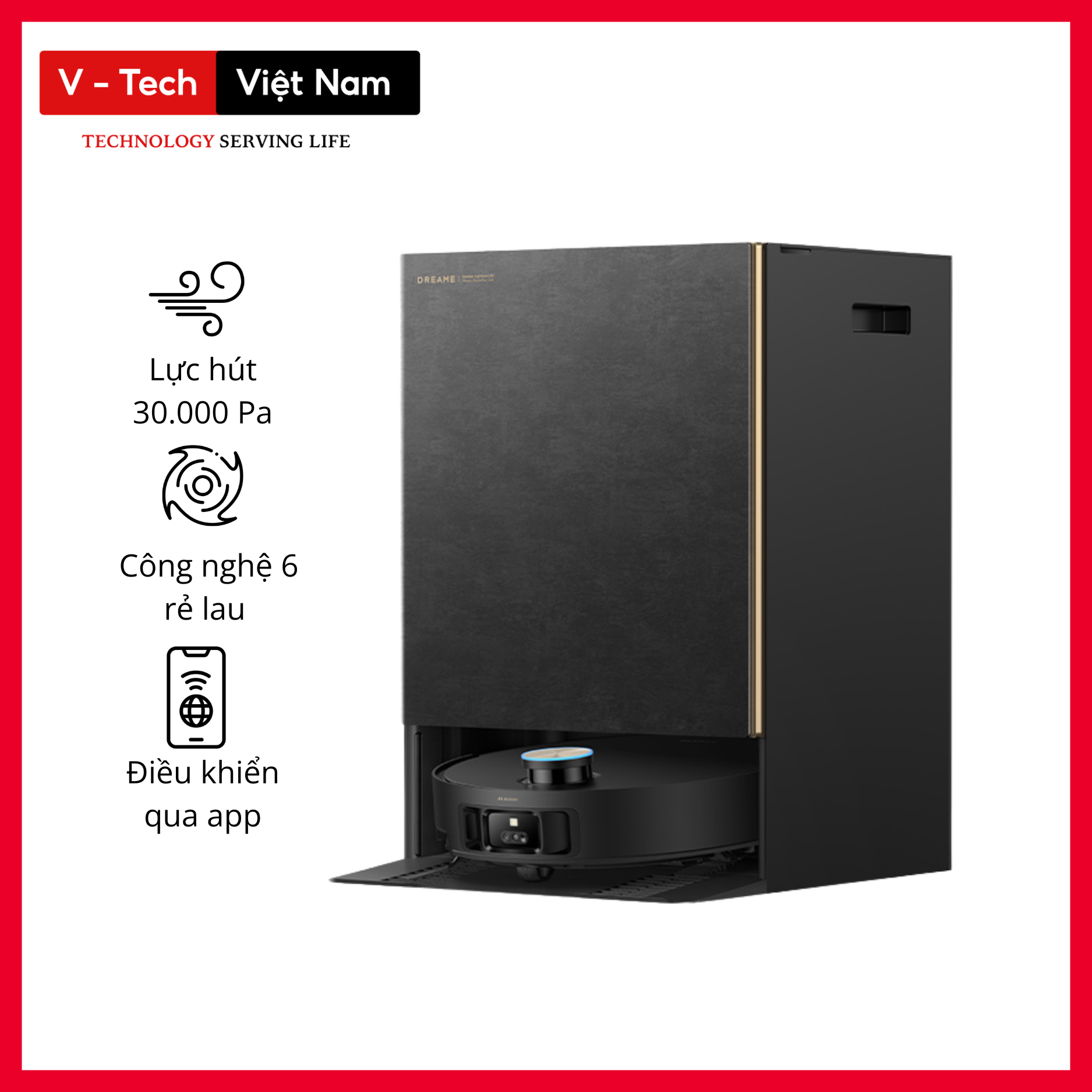 Robot hút bụi lau nhà Dreame Matrix10 Ultra – Hàng Chính Hãng