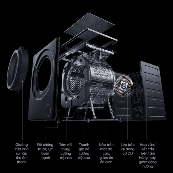 Máy giặt sấy Xiaomi Mijia MJ101 2026 Giặt 12kg, sấy 9kg