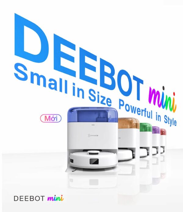Ecovacs Deebot Mini Robot Hút Bụi Lau Nhà – Bản Quốc Tế
