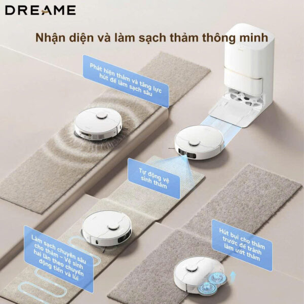 Robot hút bụi lau nhà Dreame L30s Ultra – Chính Hãng
