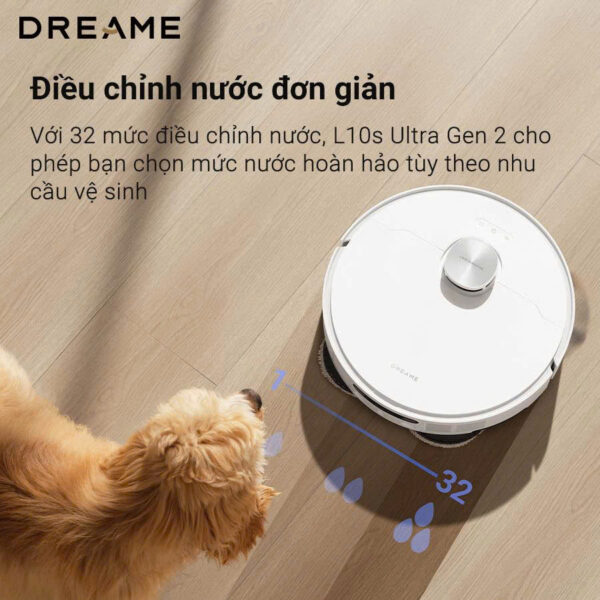Robot hút bụi lau nhà Dreame L10s Ultra Gen 2 – Hàng Chính Hãng