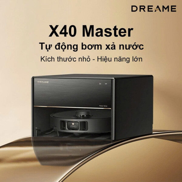 Robot hút bụi lau nhà Dreame X40 Master – Hàng Chính Hãng