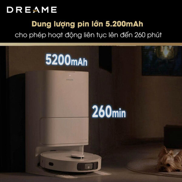 Robot hút bụi lau nhà Dreame D20 Ultra – Hàng Chính Hãng