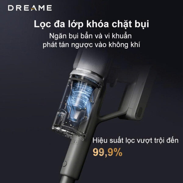 Máy hút bụi cầm tay không dây Dreame Z10S Station – Hàng chính hãng