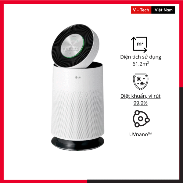 Máy lọc khí PuriCare 360 ​​màu trắng AS65GDWH0