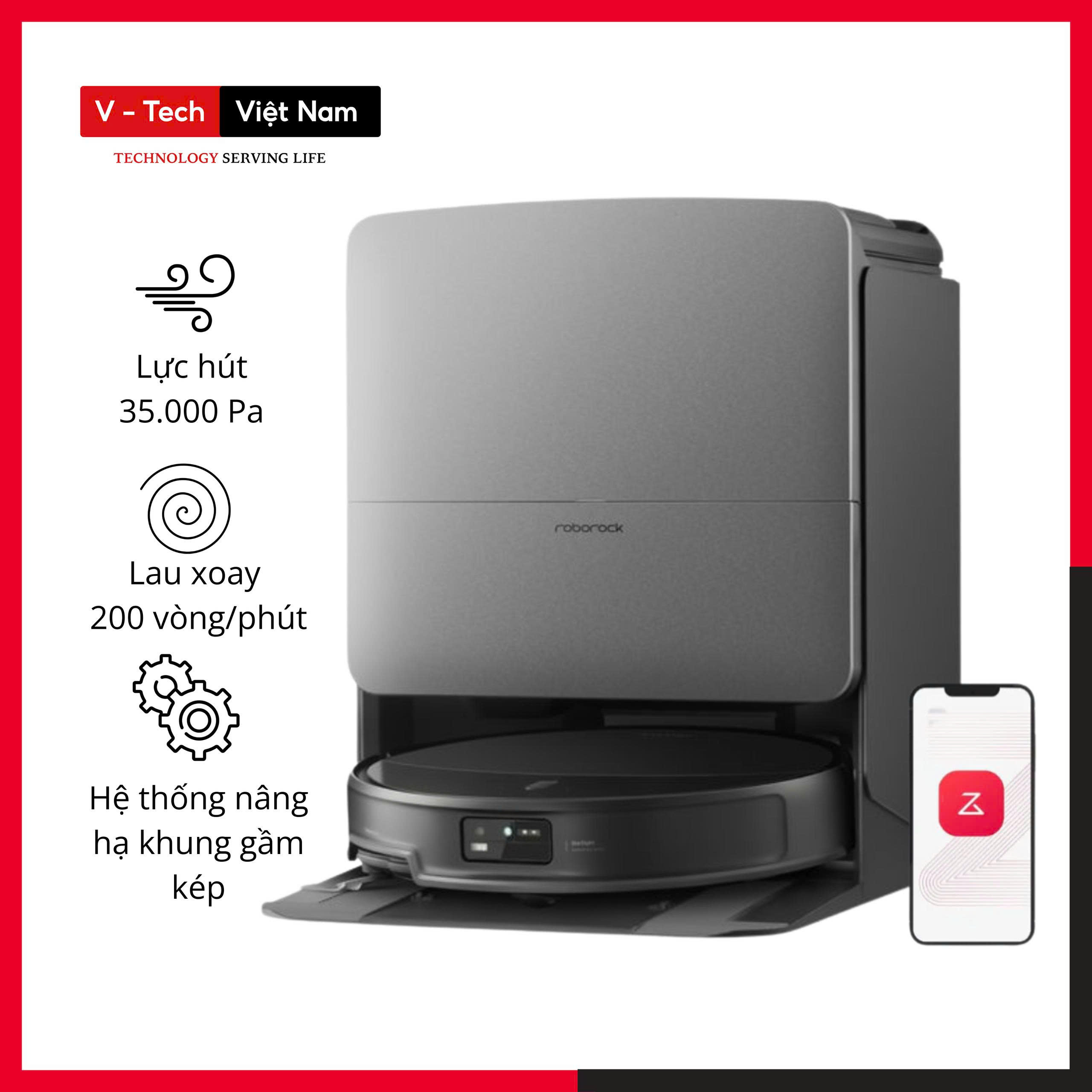 Robot hút bụi Roborock Saros 20