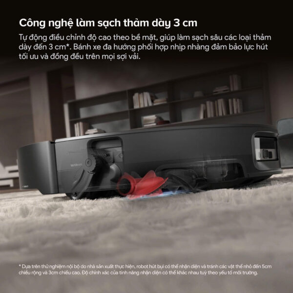 Robot hút bụi Roborock Saros 20 Sonic