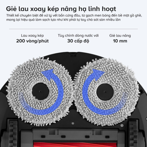 Robot hút bụi Roborock Qrevo S Pro