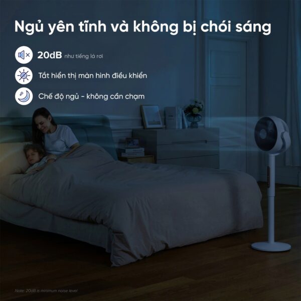 Quạt Tuần Hoàn Không Khí Levoit CirculAir 22.9cm