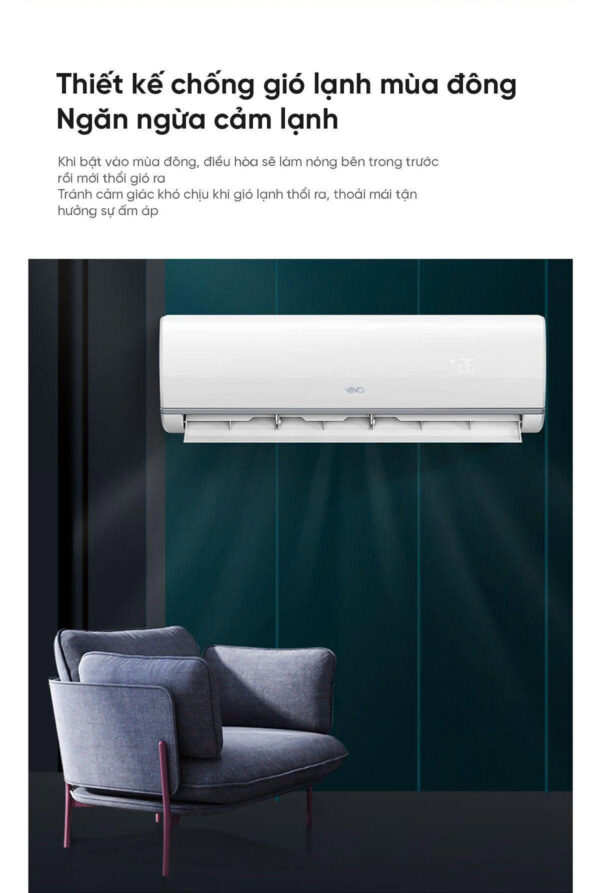 Điều hòa 2 chiều thông minh Xiaomi Vino 2HP Inverter KFR-50GW/V31AA1-N2